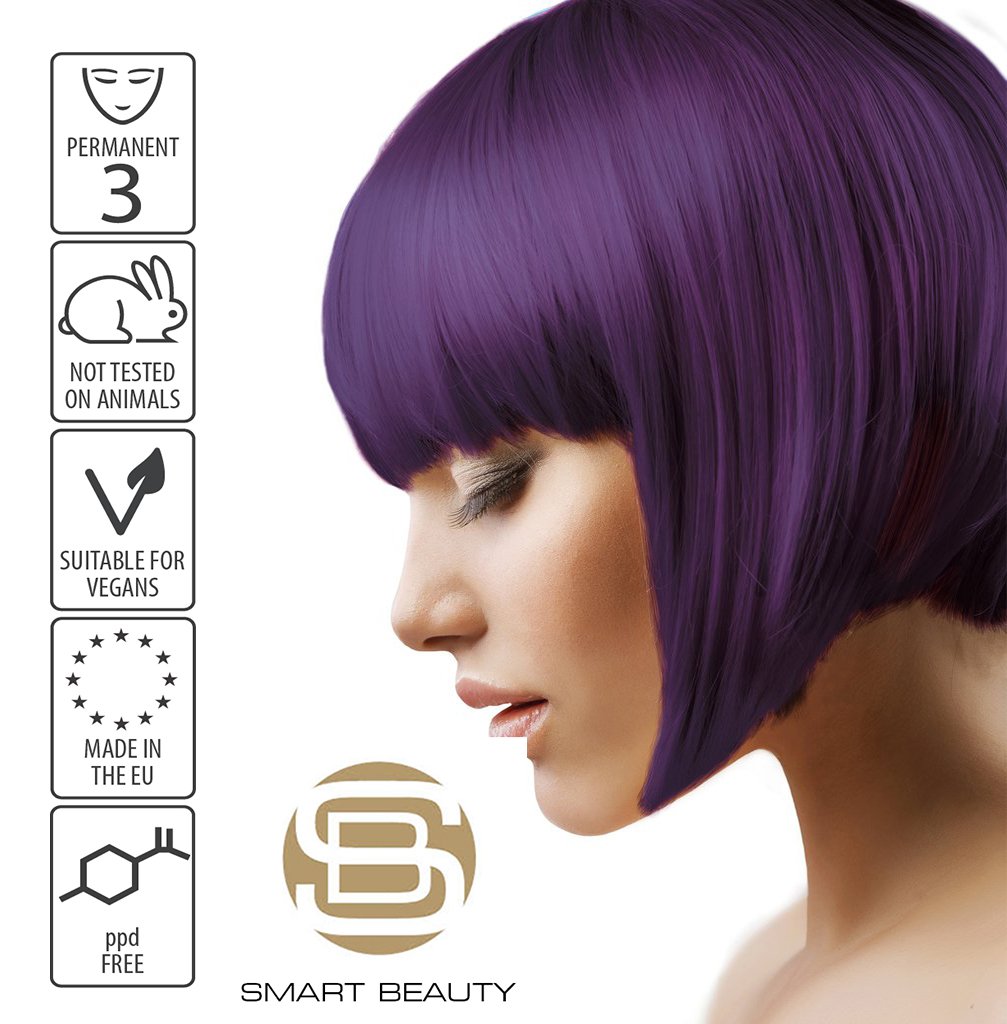 Hair Dye Permanent Purple