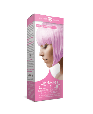 Candy Floss Pastel Pink Hair Dye Semi-permanent DIY Kit