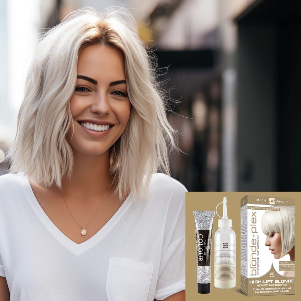 Platinum Blonde Hair Dye with added Plex | Smart Beauty