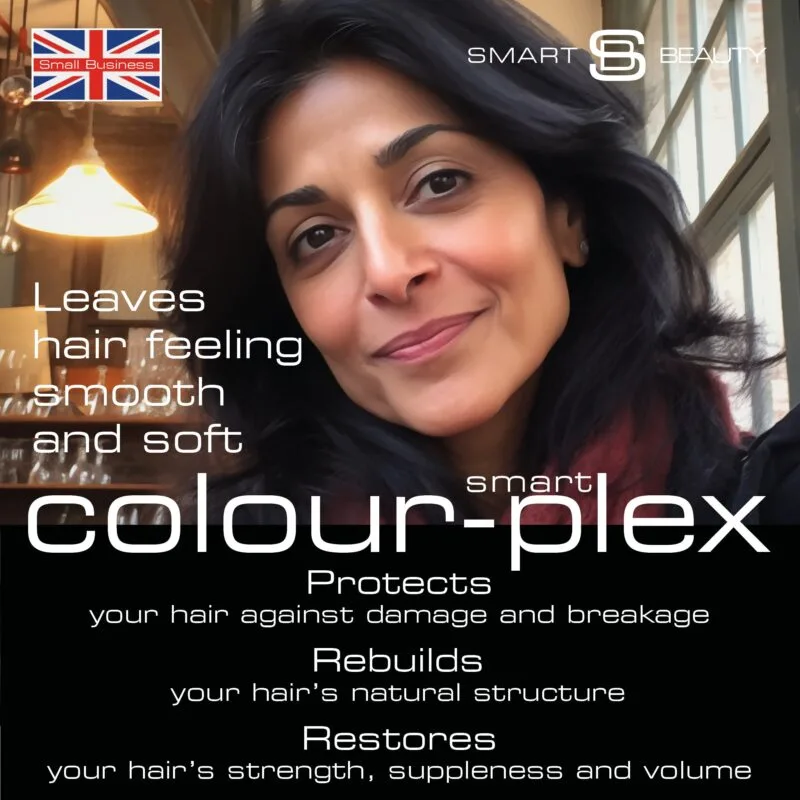 Pure Black Hair Dye with Added Plex Hair Care Conditioner, Permanent Hair Colour