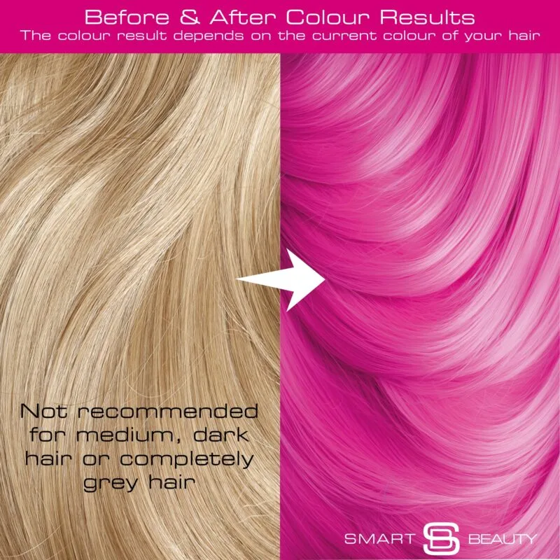 Carmine Pink Vibrant Semi-permanent Hair Colour - Image 5