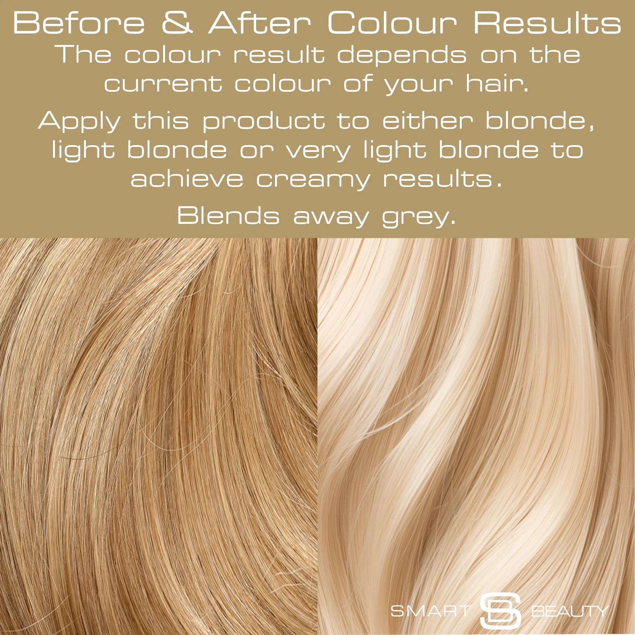 Creamy Blonde Hair Dye with added Plex Hair Care Conditioner, Permanent Hair Colour - Image 6