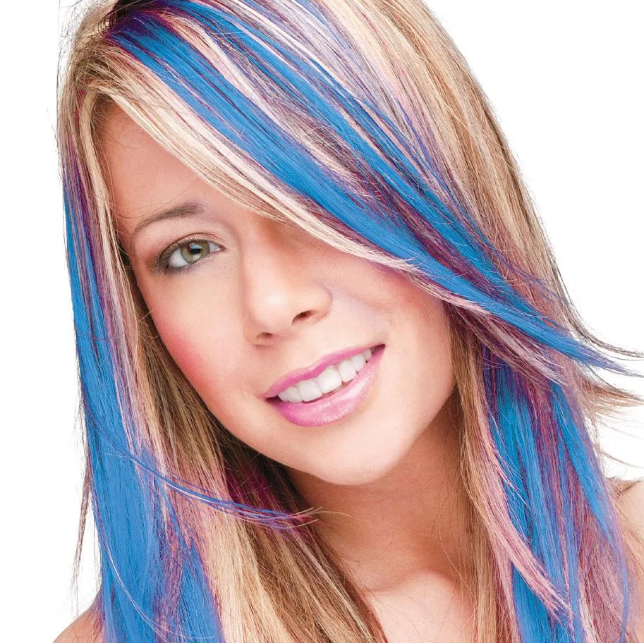 Electric Blue | Smart Colour Temporary Coloured Hair Spray - Image 2