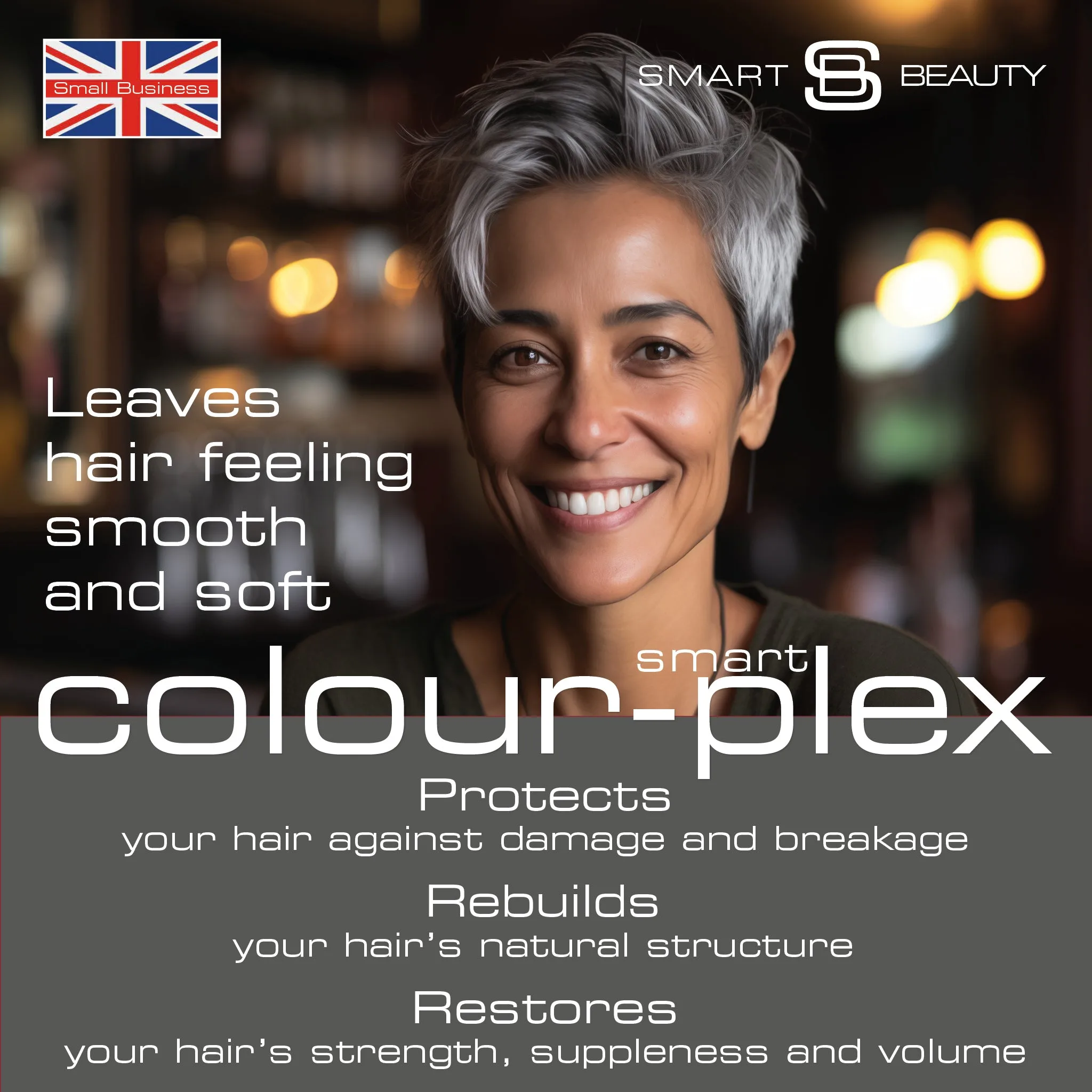 Metallic Graphite Grey Pastel Hair Dye | Permanent Hair Colour