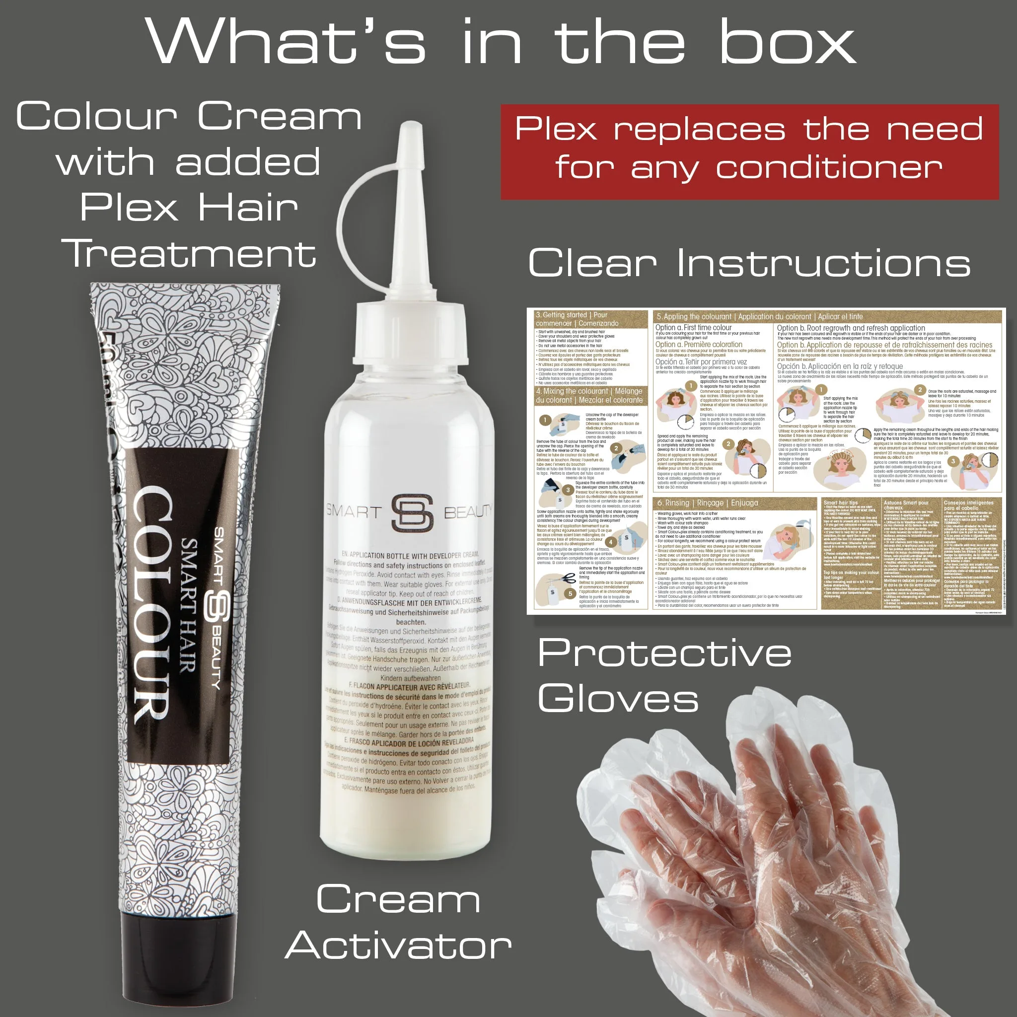 Metallic Graphite Grey Pastel Hair Dye | Permanent Hair Colour