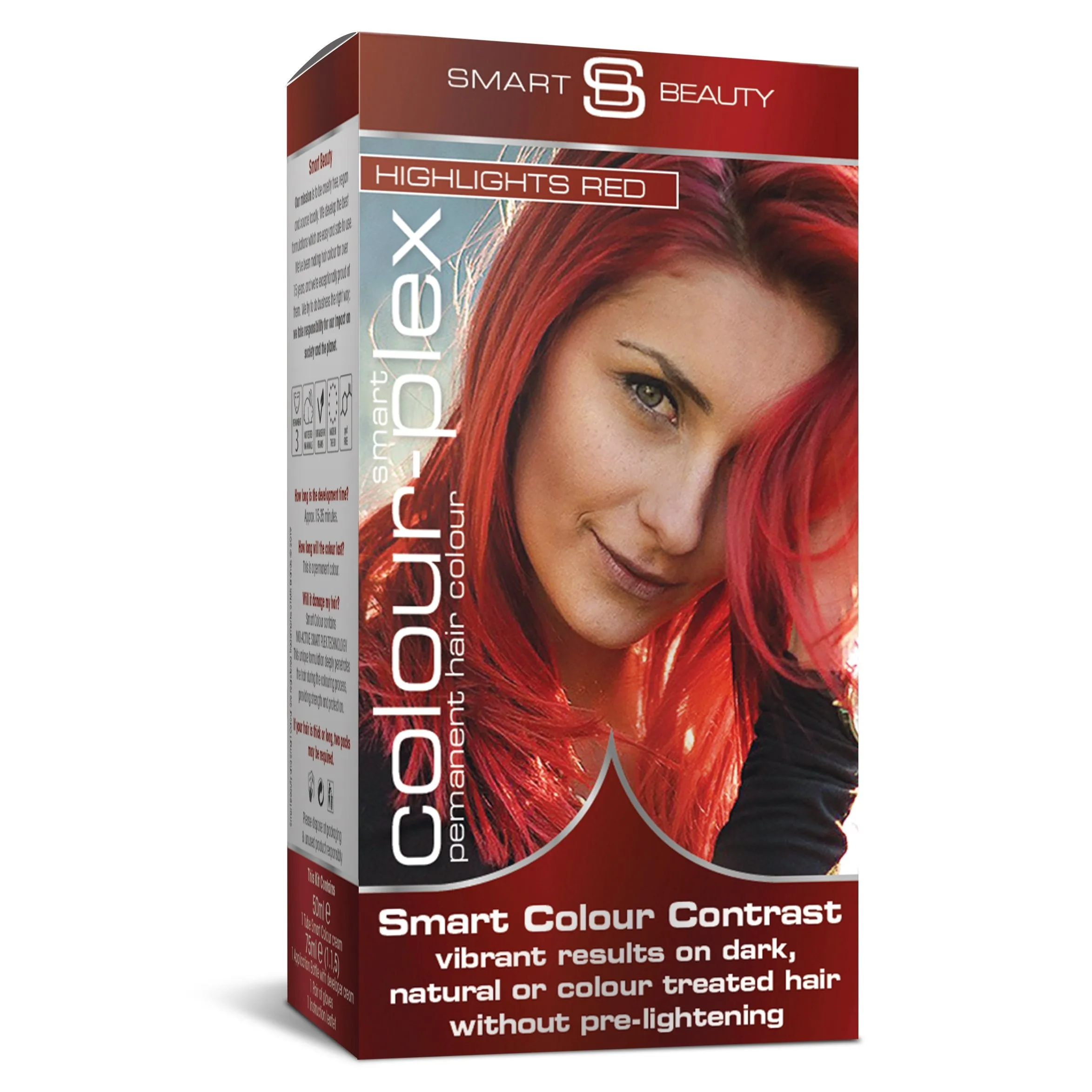 Highlights Red Hair Dye | For Use On Dark Hair - Image 2