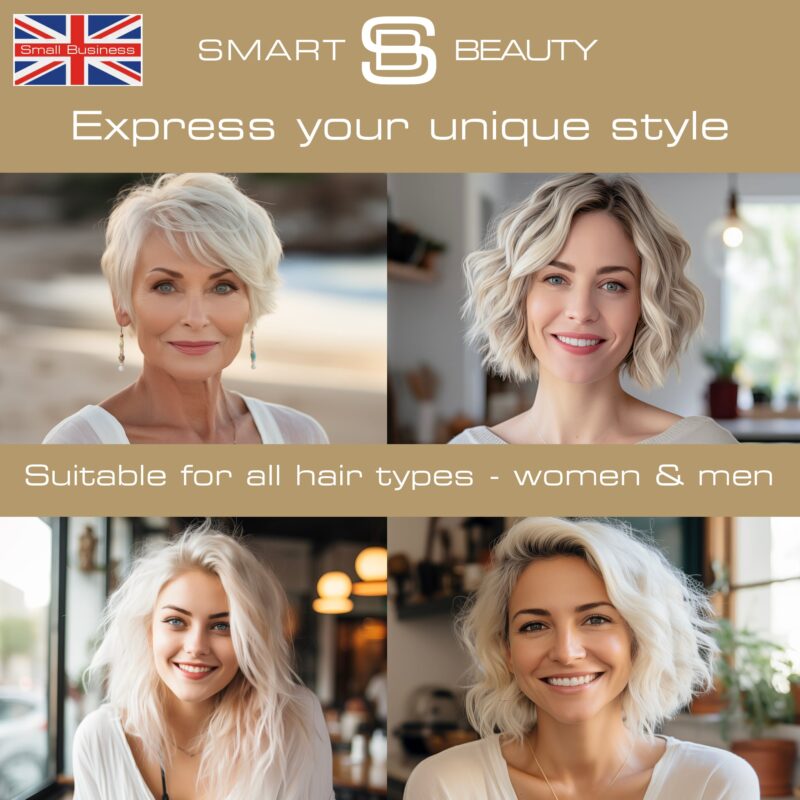 smart beauty platinum blonde hair dye permenant
