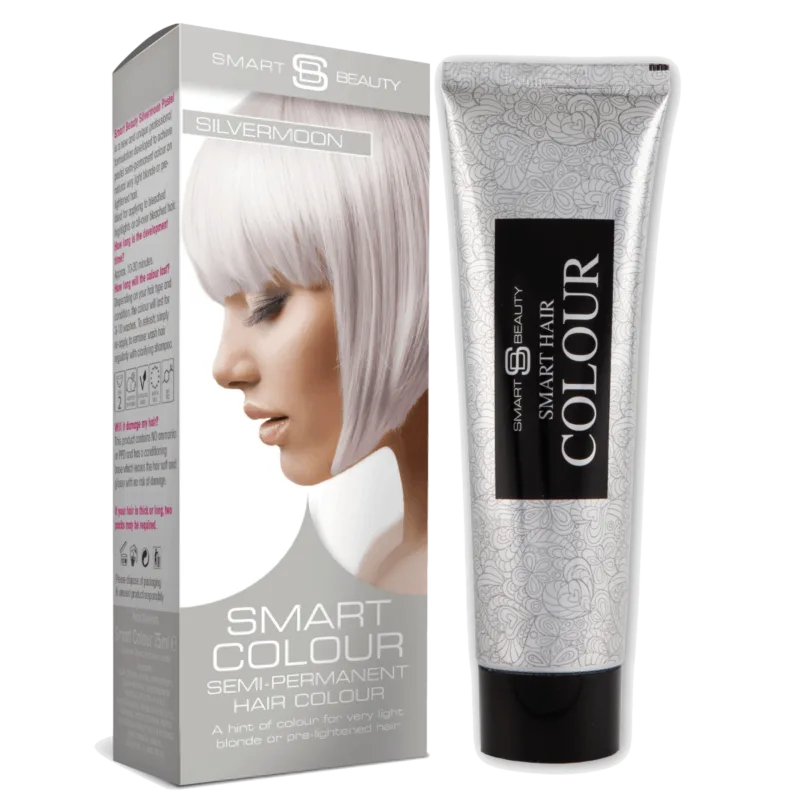 Silver Moon Grey Pastel Hair Dye | Semi-permanent Hair Colour