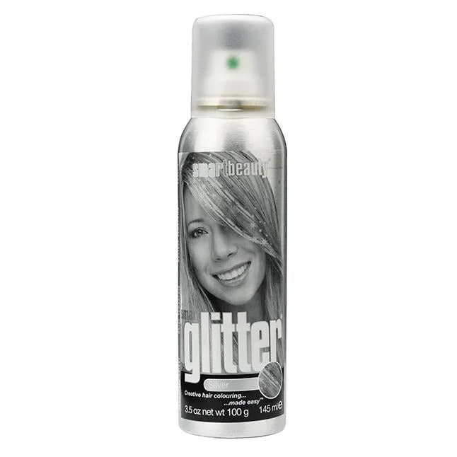 Silver Glitter | Smart Glitter Temporary Glitter Hair Spray