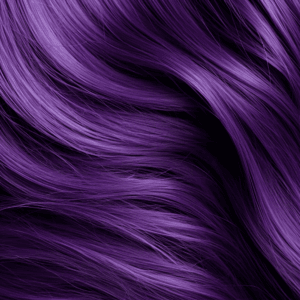 Amethyst Purple Hair Dye with Added Plex Hair Care Conditioner, Permanent Hair Colour