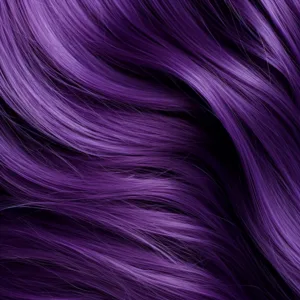 Amethyst Purple Hair Dye with Added Plex Hair Care Conditioner, Permanent Hair Colour