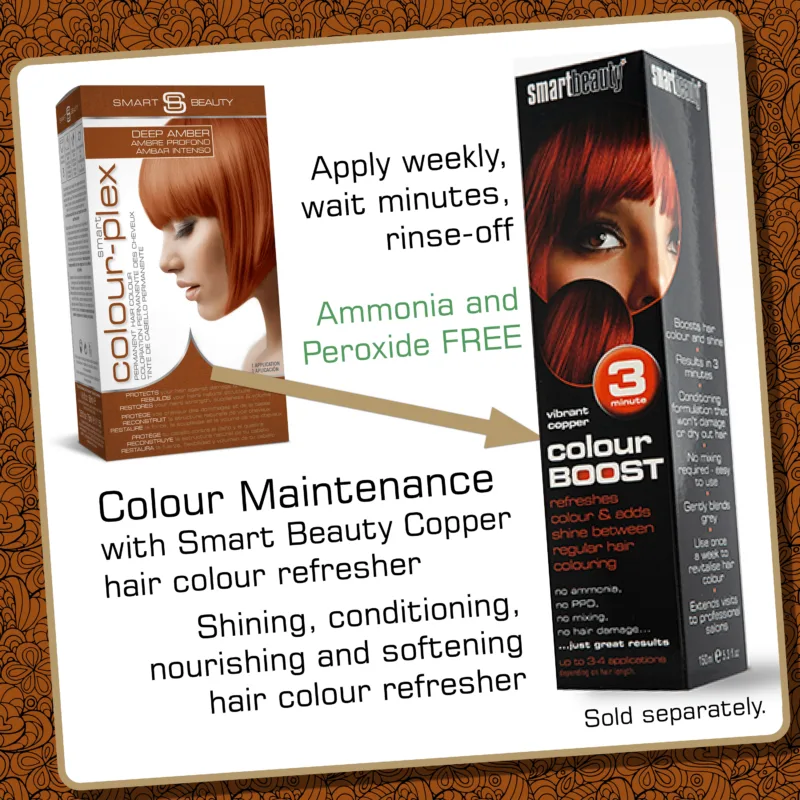 Deep Amber Hair Dye | Permanent Hair ColourHair Dye with Added Plex Hair Care Conditioner, Permanent Hair Colour - Image 9